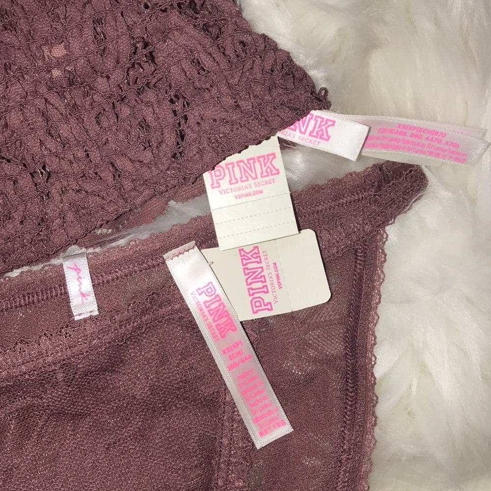 PINK VICTORIA’S SECRET BRALETTE SET - Picture 9 of 9